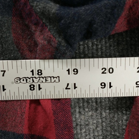 Tallwoods Bruno Milano Men's Flannel Button-Up Shirt Multi Small Check Cotton - Picture 13 of 13